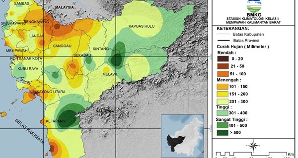 BMKG Kalbar aplikasi peta rawan banjir