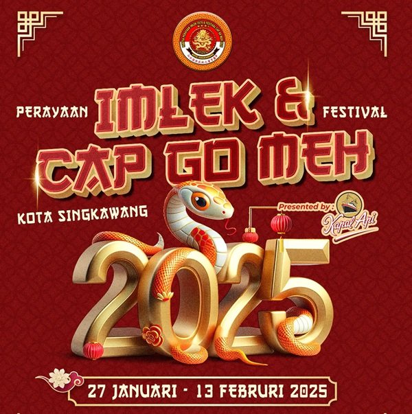 Festival Cap Go Meh Singkawang 2025