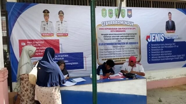 Gebyar Administrasi Kependudukan (Adminduk) di Singkawang, Kalbar